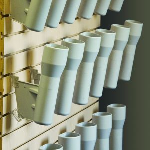 Modern Retail Display - Degree Angle Vases